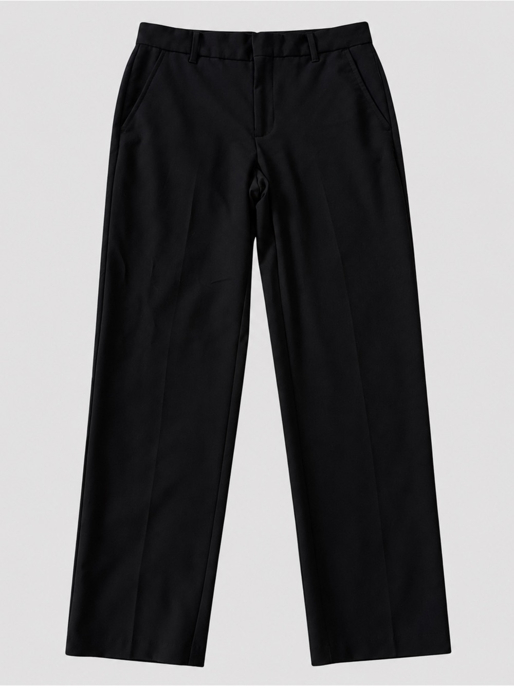 IZOD Boys Black Dress Pants Size 14 Straight Leg Regular Fit